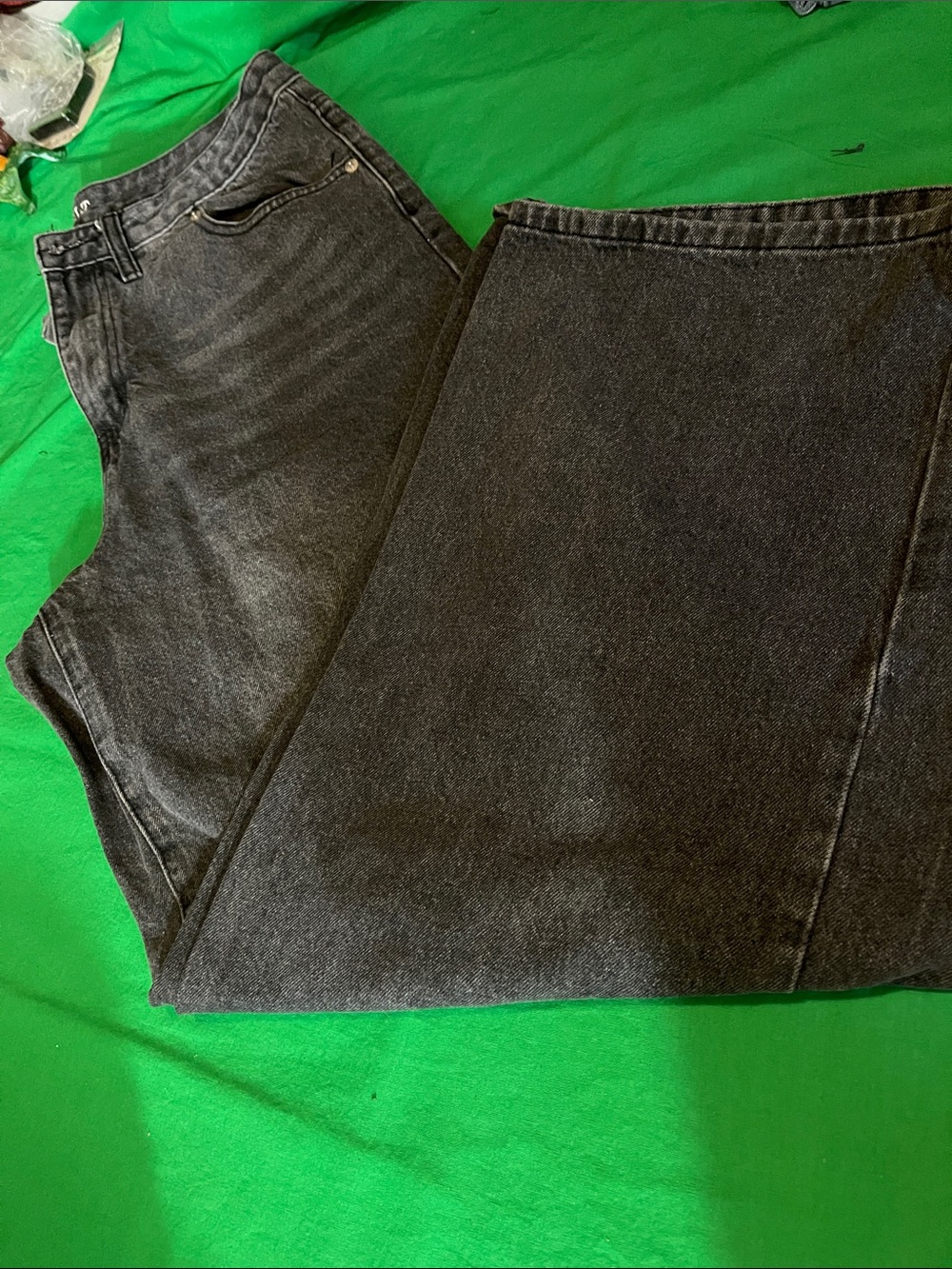Blue Asphalt Men's Charcoal Straight Jeans